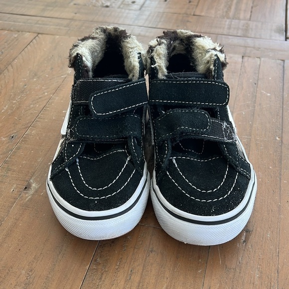 Vans MTR faux fur sk8 hi top sneakers - Picture 2 of 11